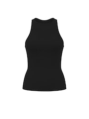 Victoria's Secret Black Elevate™ Racerback Tank Top - Image 3 of 3