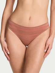 Victoria's Secret Desert Blush Nude Thong Knickers - Image 1 of 2