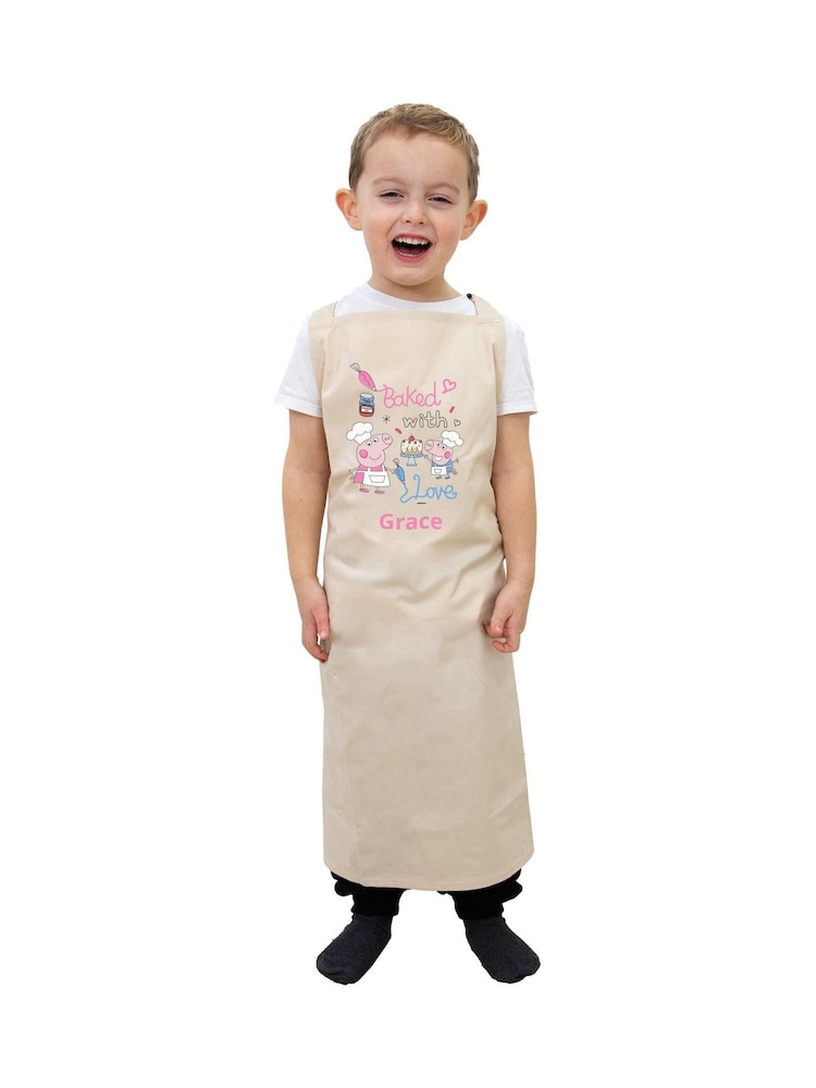 Character World Natural Peppa Pig Apron - Image 1 of 6