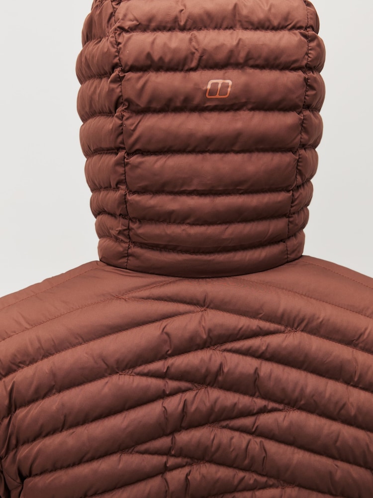 Braun - Berghaus Nula Micro Lange Jacke - Bild 6 von 6 Braun - Berghaus Nula Micro Lange Jacke - Bild 6 von 6