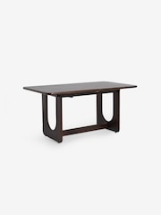 MADE.COM Dark Mango Wood Arlo 6 to 8 Seater Extending Dining Table - Image 1 of 2