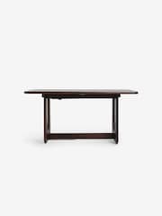 MADE.COM Dark Mango Wood Arlo 6 to 8 Seater Extending Dining Table - Image 2 of 2