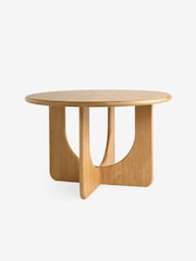 MADE.COM Oak Arlo Round 4 Seater Dining Table - Image 5 of 6