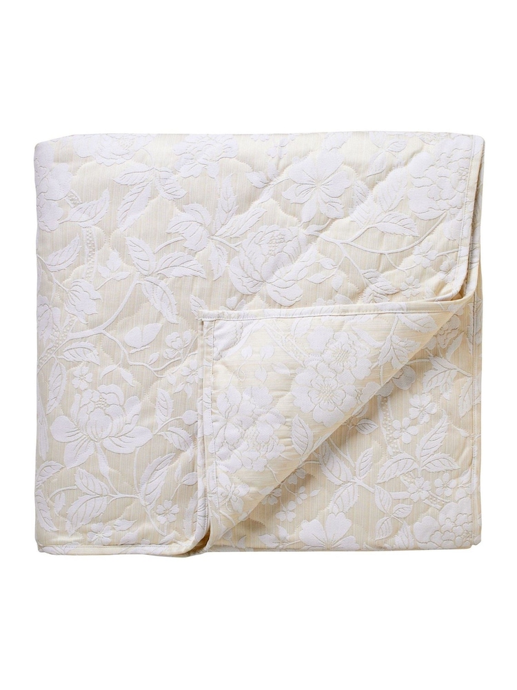 Sanderson Linen Pyramus Quilted Throw - Image 2 of 2