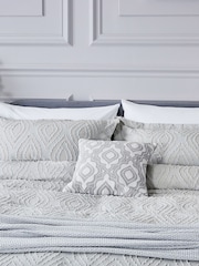 1951 Silver Gia Duvet Cover and Set - Image 2 of 4