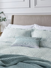 1951 Duck Egg Yana 100% Cotton Duvet Cover Set - Image 2 of 4