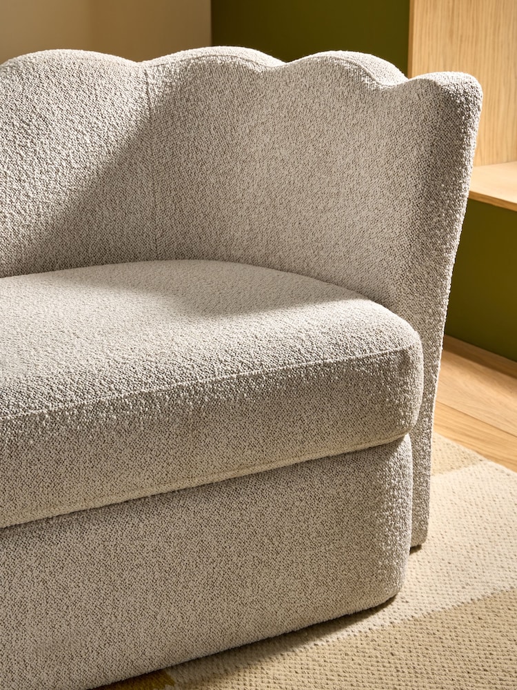 MADE.COM Off White Pax Boucle Maya 2 Seater Sofa - Image 2 of 6