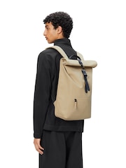 Rains Rolltop Waterproof Rucksack - Image 3 of 4