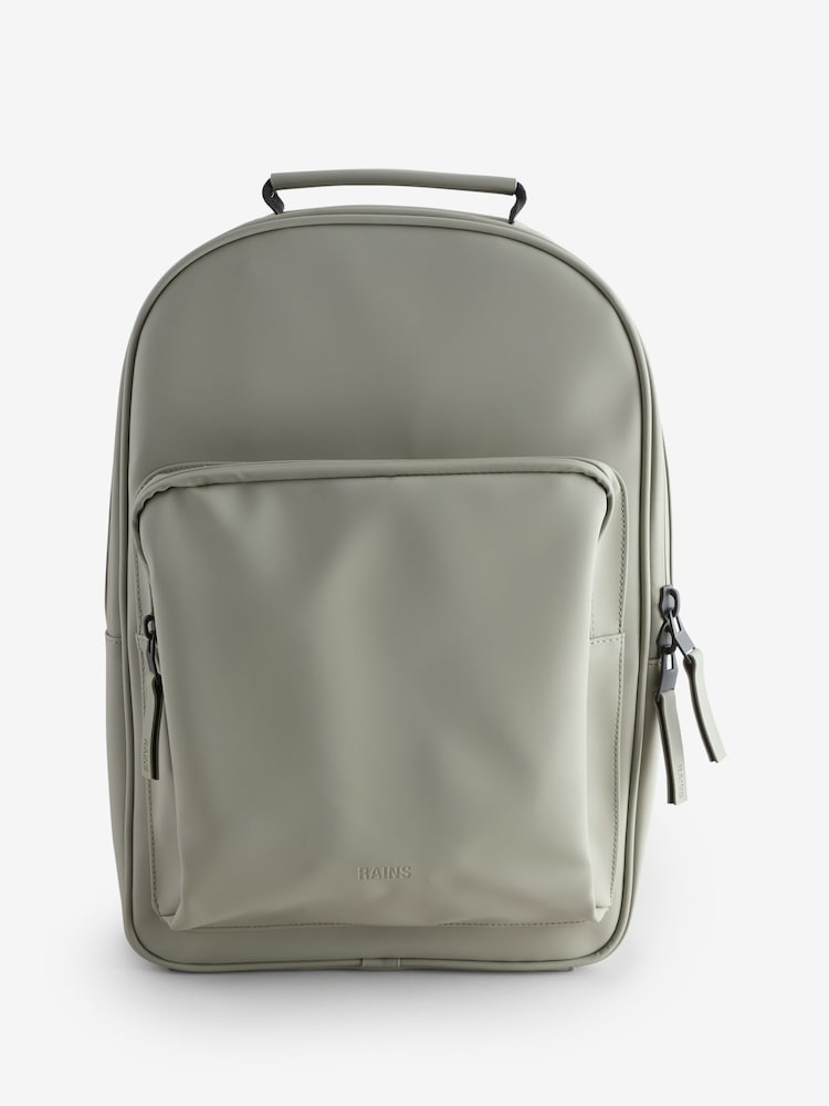 Rains Large Green Book Daypack Bag - Imagen 1 de 5