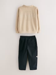 Baker by Ted Baker Oversized Sweatshirt And Trousers Set - Image 9 of 14