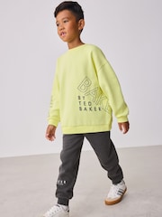 Baker by Ted Baker Oversized Graphic Sweatshirt and Joggers Set - Image 1 of 14