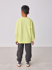 Baker by Ted Baker Oversized Graphic Sweatshirt and Joggers Set - Image 3 of 14