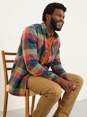 FatFace Rye Multi Long Sleeve Buffalo Check Shirt - Image 4 of 5