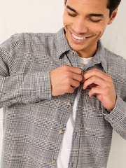 CamisasFATFACE manga longa Check - Imagem 3 de 5