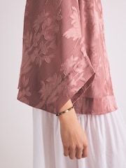 Dusky Pink Cropped Bunout Cover-Up - Image 5 of 10
