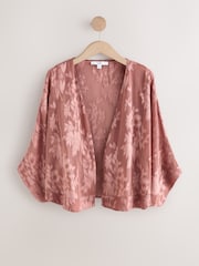 Dusky Pink Cropped Bunout Cover-Up - Image 6 of 10