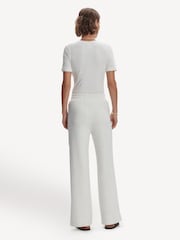 Varley Cream The Wide Leg 30 Joggers - Image 4 of 6