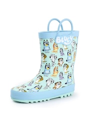 Vanilla Underground Blue Bluey Kids Wellies with Handles - Image 1 of 1