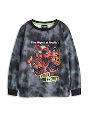 Vanilla Underground Black Boys Five Nights At Freddys Pyjamas - Image 2 of 9