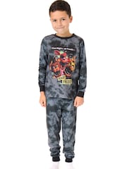 Vanilla Underground Black Boys Five Nights At Freddys Pyjamas - Image 7 of 9