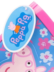 Vanilla Underground Blue Peppa Pig Kids Wellies with Handles - Image 5 of 6