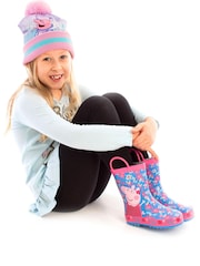 Vanilla Underground Blue Peppa Pig Kids Wellies with Handles - Image 6 of 6