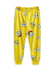 Vanilla Underground Yellow Kids Spongebob Pyjamas 2 Pack - Image 5 of 5