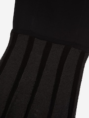 The Kooples Black Square Neck Sheer Lace Maxi Dress - Image 6 of 6