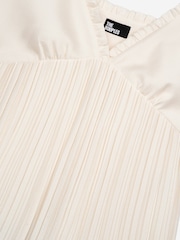 The Kooples Natural V-Neck Pleated Cami Vest Top - Image 6 of 6