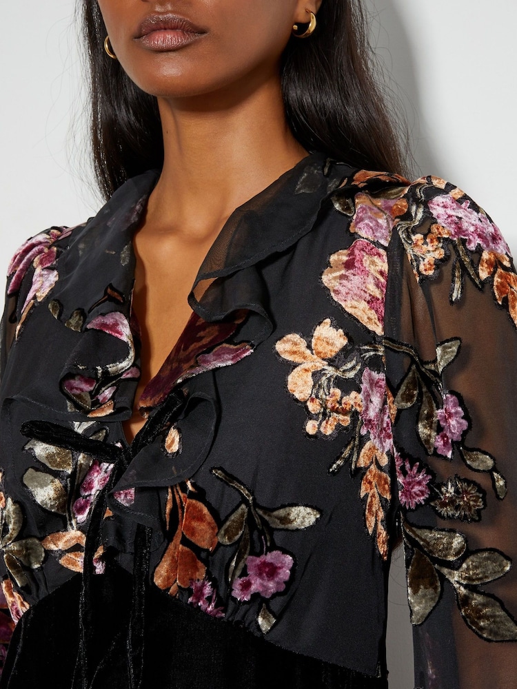 Monsoon – Ariella Devore – Midikleid mit floralem Muster - Bild 2 von 4 Monsoon – Ariella Devore – Midikleid mit floralem Muster - Bild 2 von 4