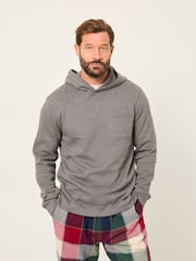 FatFace Weston Grey Lounge Hoodie - Image 1 of 6