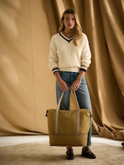 Joules Brown Epwell Packaway Duffle Bag - Image 1 of 7