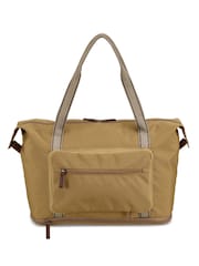 Joules Brown Epwell Packaway Duffle Bag - Image 2 of 7