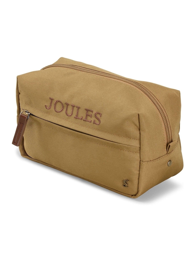 Joules Brown Epwell Washbag - Image 1 of 2