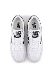 New Balance White/Black Mens 480 Trainers - Image 5 of 7