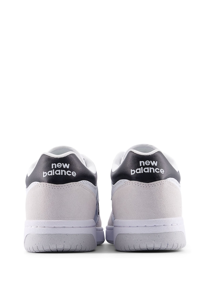 New Balance White/Black Mens 480 Trainers - Image 7 of 7