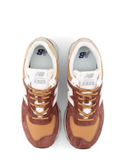 New Balance Tan Brown Mens 574 Trainers - Image 5 of 6