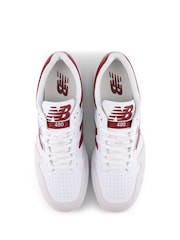 New Balance Cream/Red Mens 480 Trainers - Image 3 of 7
