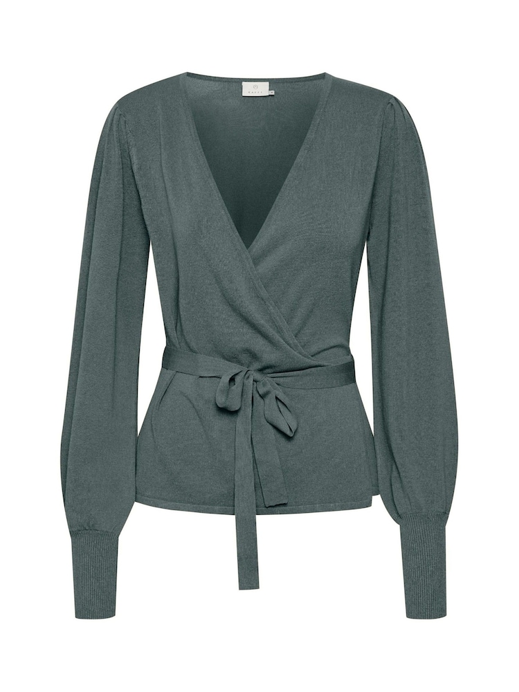Kaffe Anno Astrid Wrap Cardigan - Image 5 of 5