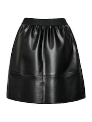 Kaffe Mikka Knee Length Black Skirt - Image 6 of 6