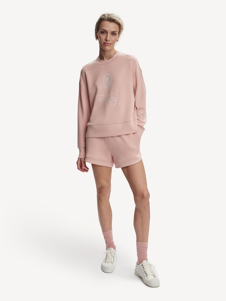 Varley Pink Rasco Namesake Sweat Top - Image 1 of 7