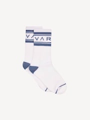 Varley White Astley Active Socks - Image 1 of 2