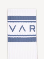 Varley White Astley Active Socks - Image 2 of 2