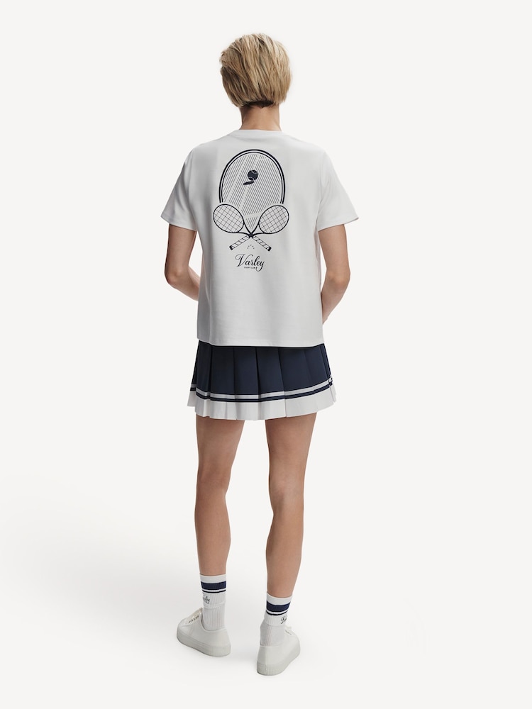 Varley White Mattie Branded T-Shirt - Image 2 of 7