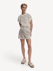 Varley Silver Sarka High Rise Shorts - Image 3 of 7