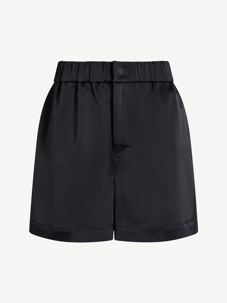 Varley Black Sarka High Rise Shorts - Image 7 of 7 Varley Black Sarka High Rise Shorts - Image 7 of 7