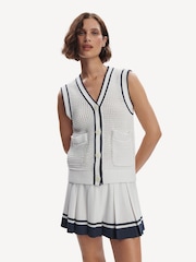 Varley White Leilani V-Neck Tank - Image 1 of 7