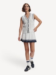Varley White Leilani V-Neck Tank - Image 3 of 7