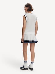 Varley White Leilani V-Neck Tank - Image 5 of 7