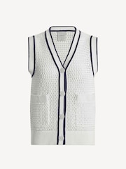 Varley White Leilani V-Neck Tank - Image 7 of 7